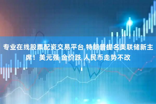 专业在线股票配资交易平台 特朗普提名美联储新主席！美元强 金价跌 人民币走势不改