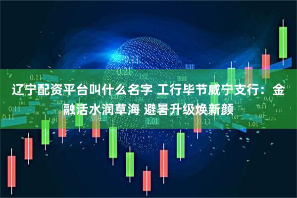 辽宁配资平台叫什么名字 工行毕节威宁支行：金融活水润草海 避暑升级焕新颜